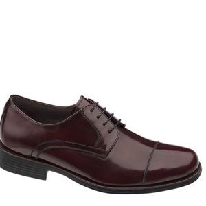 Johnston & Murphy 13 M toe cap leather oxford shoe